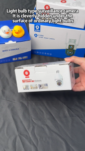 ซื้อ 1 แถม 1 ฟรี🔥 V380 Pro กล้องวงจรปิดกล้องหลอดไฟไร้สายดูมือถือ กล้องวงจรปิด 360 องศาHD  กลางแจ้ง กันน้ำ Wifi กล้องอินฟราเรด 1080P HD กล้องวงจรปิด wif