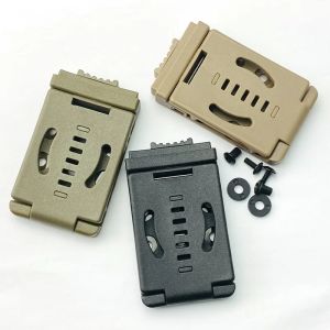 1PC Number 14 K Sheath Clip Circular Belt Clip for TecLoc Belt - Outdoor Knife Travel Clip Special Waist Clip with Screw Fixing