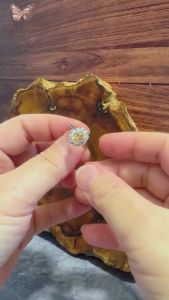 Natural Citrine Adjustable Ring Collection Silver-Plated Yellow Crystal Ring Women Jewelry Gift November Birthstone (Style #23)-RRC