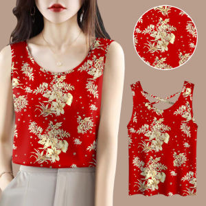 Áo Ba Lỗ Cotton Pha Trộn Thời Trang Mùa Hè Cho Nữ Áo Ba Lỗ Không Tay Cổ Chữ V Phong Cách Thường Ngày Áo Khoác Ngoài Mặc Trong