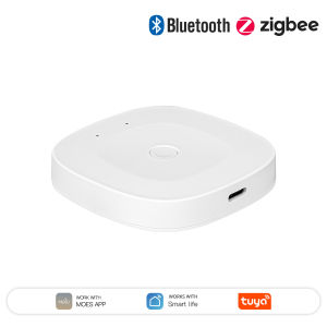 MOES Tuya Smart ZigBee Bluetooth Multi-Mode Gateway Hub Type-C Powered Home Automation Works with Alexa Google Home