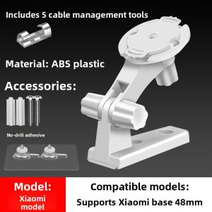 No-drill Surveillance Camera Bracket For 360 Degree Rotation