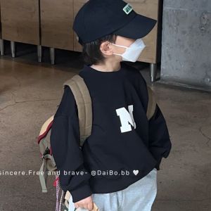 Bộ Quần Áo Gia Đình Mùa Thu Cao Cấp Cho Ba Mẹ Và Con Trang Phong Cách Hàn Quốc Bằng Vải Cotton Dành Cho Trẻ Em Từ 3-12 Tuổi