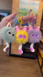 703พวงกุญแจ จี้ตุ๊กตาการ์ตูนน่ารัก ขนาดเล็ก หลากสี แบบสร้างสรรค์ สําหรับห้อยกระเป๋าเป้สะพายหลัง