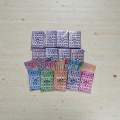 Bingo Cards By 100's / 50's - Gang 800pcs - Various Numbers. 