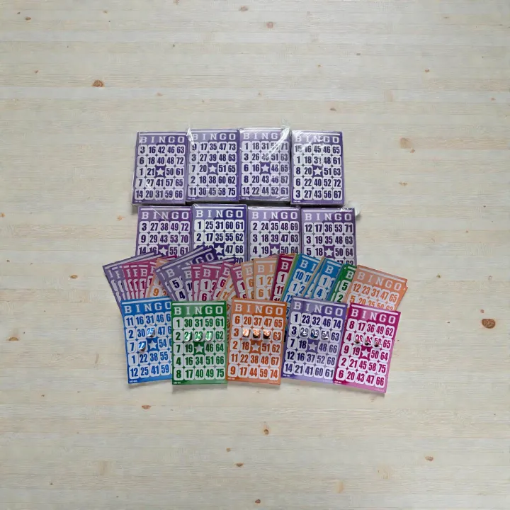 Bingo%20Cards%20By%20100's%20/%2050's%20-%20Gang%20800pcs%20-%20Various%20Numbers%20-%20Image%202