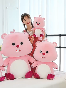 Cute Beaver Loopy Plush Toy - Best-Selling Christmas Gift for Kids & Girls | Soft Stuffed Animal for Children