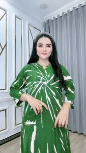 Gamis Wanita Abstrak Rawis Kaos Ld 110 Pb 138