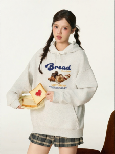Gbiaior | Relaxed Hooded Sweatshirt Jacket 2026 New Style