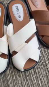 Sandal Wanita Terbaru/Sendal Selop Jelly Alina V39H1/Sendal Flat karet Import Kekinian