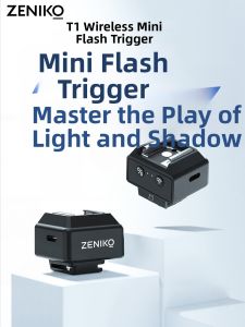 ZENIKO | T1 Wireless Mini 2.4G Receiver Flash Trigger Hot Shoe Adapter