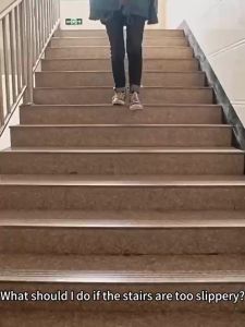 Anti Slip Strip 8/24FT L-type PVC Rubber Stair Nosing Self-Adhesive Stair Edge Protect For adhesives