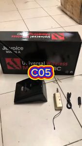 C05 ORI 100% MIC WIRELESS SINGLE MEJA MIK TUNGGAL PODIUM WIRELES 1 SET TABLE DESK OEM ODM GOSENECK