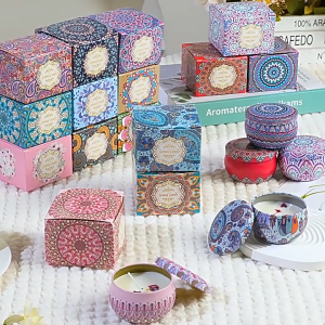 Nến Thơm Cao Cấp - Tinh Dầu Thiên Nhiên 100% 4 Mùi Hương Sang Trọng Cháy 72 Giờ | Quà Tặng Ý Nghĩa Cho Người Thân Bạn Bè