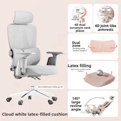 Ergonomic Gaming Chair Pink