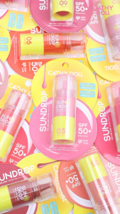 ✅ Cathy Doll บลัชออนกันแดด【ซันดรอปเมลาบลัช】เนื้อน้ำพิกเมนต์สีแน่นชัด Cathy Doll Sundrop Melablush 6g