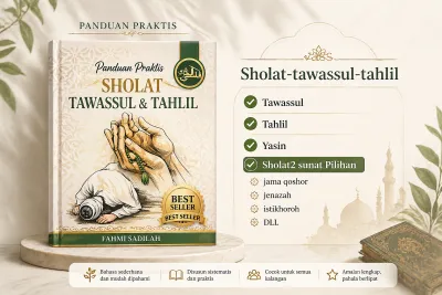 Buku tawassul & tahlil lengkap berikut doa-doa penting lainnya(100%original)
