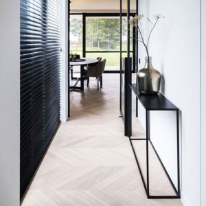 Sleek Modern Chinese Iron Art Hall Table Side Cabinet Narrow Desk Ultra-Thin Simple Living Room Entrance Side Table Strip Case