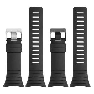 35mm Silicone Waterproof Watch Strap For Suunto Core Replacement Sport Rubber Wristbands Bracelet Accessories with Tool