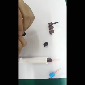 Dental Disposable Film Mixing Head Silicone Rubber Transport Mixing Tube Dental Laboratory Impression Materials