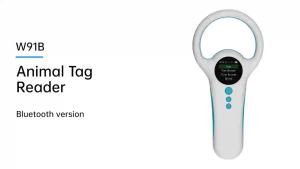 USB/2.4G Wireless/Bluetooth Animal Tag Reader RFID Ear Tag Scanner Animal Microchip Reader Pet Identity Recognizer