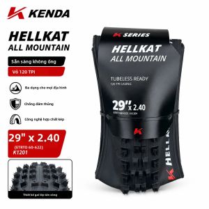Kenda | Lốp Xe Đạp Leo Núi KENDA Hellkat All Mountain 29x2.40 Gấp Gọn Sẵn Sàng Lắp Lốp Không Săm 120TPI Chống Thủng Dành Cho Xe Đạp Địa Hình