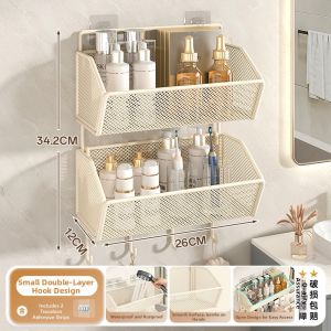 Wall Mounted Bathroom Organizer