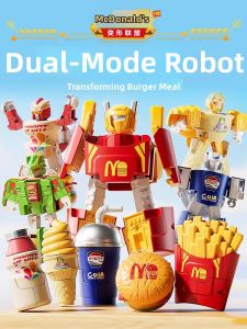 JIEXI | Transforming Food Toy Robot Intelligent Educational Gift