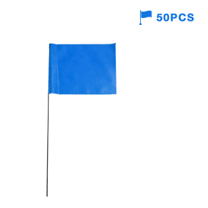 50-Pack Marking Flag Patio Flag Landscaping Flags 14*10cm Writable Decorative Flags Suitable For Diy Multiple Color Available