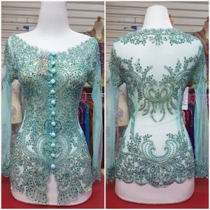 ATASAN KEBAYA WISUDA MODEREN KEBAYA KERAH SABRINA + LONGTORSO bisa COD