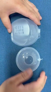 Dụng cụ hứng sữa mẹ đệm ngực lót ngực hứng sữa mẹ bằng silicon rảnh tay đệm vú lót vú hứng sữa mẹ đeo được chống rò rỉ dụng cụ hứng sữa chống tràn.