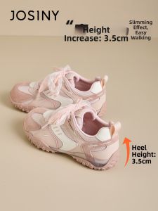 Josiny | Thick Sole Training Shoes for Short Stature Women Breathable