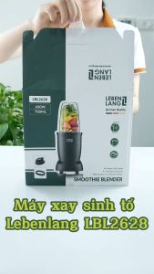 Máy xay sinh tố đa năng Lebenlang LBL2628 dung tích 700ml công suất 600W tiện lợi cho gia đình bảo hành 2 năm - hàng chính hãng