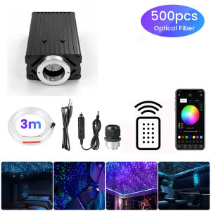 VASTFIRE | 500 CAR HOME HEADLINER STAR LIGHT KIT ROOF TWINKLE CEILING LIGHTS FIBER OPTIC UK