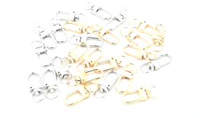 Alloy Snap Lobster Clasp Hooks Keychain Ring Key Rings DIY Key Chain Necklace Bracelet Accessories