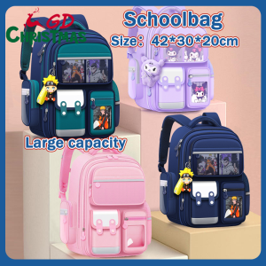 GD Christmas 2025 School Backpack Spine Protection Load Reduction Waterproof Backpack for Grades 1-6