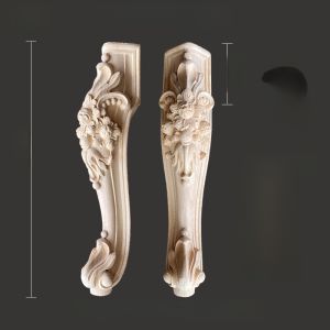 ขาเก้าอี้โซฟาสไตล์ยุโรป ขาเก้าอี้กินข้าว ขาเคหะแบบไม้แท้สไตล์เหนือยุโรป ขาชั้นวางของในห้องน้ำ