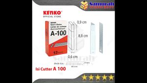 Isi Cutter Kecil Kenko A-100 / Pisau Potong Kertas A 100 / Refill Cutter A100