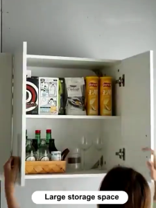 Lemari Dapur Gantung Lemari Dinding Dapur Lemari Kabinet Dapur Murah Kitchen Set Atas 4 Pintu