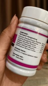 Nature Gemuk Badan Original BPOM Suplemen Penambah BB Alami | Kapsul Herbal Natur Gemuk Badan Tambah Nafsu Makan