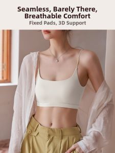 DVDK | Slim Thin Summer Bra Vest White