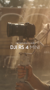 DJI RS 4 Mini - Professional Gimbal | Intelligent Tracking & Composotion | Lightweight Build 890g | Extendded Battery Life