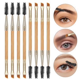 Bộ 5 Cọ Trang Điểm Phấn Mắt Chuyên Nghiệp Bộ Hai Đầu Lược Chải Lông Mày Mỹ Phẩm Dụng Cụ Làm Đẹp Cho Nữ Lông Nylon