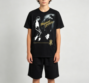 Hot Toys | Men T Shirt Women Tee Boys Girls Top Adults Children Parent Child Cotton kid Tshirts Michael Jackson Billie Jean Classic Homage