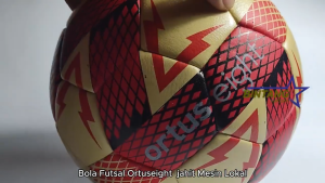 Bola Futsal Size 4 Ortus eight Model Jahit Mesin Lokal Bahan Kulit PU Kualitas Terbaik