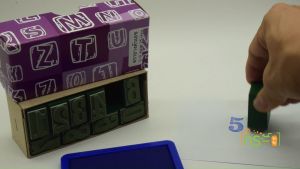 ตรายางตัวเลขอารบิก 0-9 ขนาด 2.5 ซ.ม. (รหัส No.21)