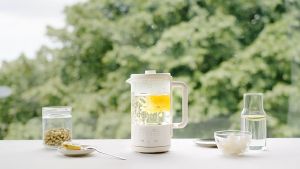 Olayks 0.6L Electric Multifunction Health Kettle Borosilicate Glass Body Healthy Pot Tea Kettle Tea Brewer Tea Maker 迷你养生壶 养生锅 煮茶壶