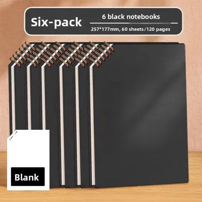 FARAMON | Thick Non-Painful Vertical Flip Diary Notebook