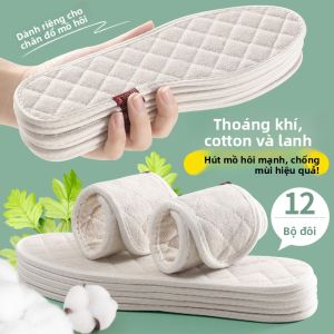 XIANZHAO | Đệm Lót Giày Bông Kháng Khuẩn với Bạch Thuốc cho Hấp Thụ Mồ Hôi và Loại Bỏ Mùi