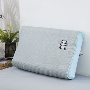 New Cool Breathable Latex Pillowcase One Pack for Children 40x60 Herbal Artemisia Pillow Cover Two Pack Available